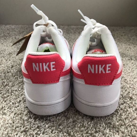 Nike Court Vision Low Next Nature White/ Pink Women's Size 8 - Picture 4 of 6